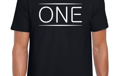 One Black T-shirt Men