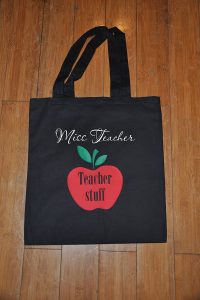 Teacher Stuff Cotton Bag