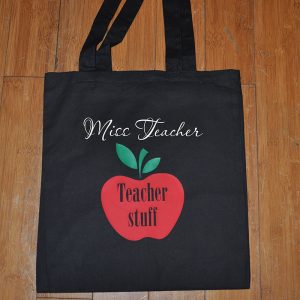 Teacher Stuff Cotton Bag