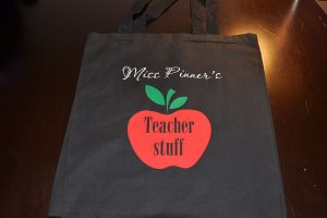 Teacher Stuff Cotton Bag