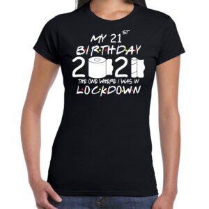 My Lockdown Birthday 2021 toilet paper