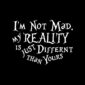 I'm Not Mad - Black T-shirt