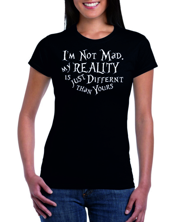 I'm Not Mad - Black Women's T-shirt