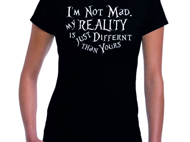 I'm Not Mad - Black Women's T-shirt
