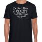 I'm Not Mad - Black Men's T-shirt